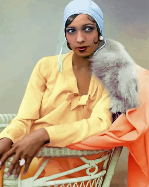 Josephine Baker Paint By Numbers