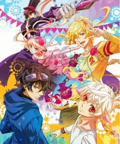 Karneval Manga Serie Characters Paint By Numbers