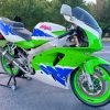 Kawasaki Ninja ZX 7R Engine Paint By Numbers