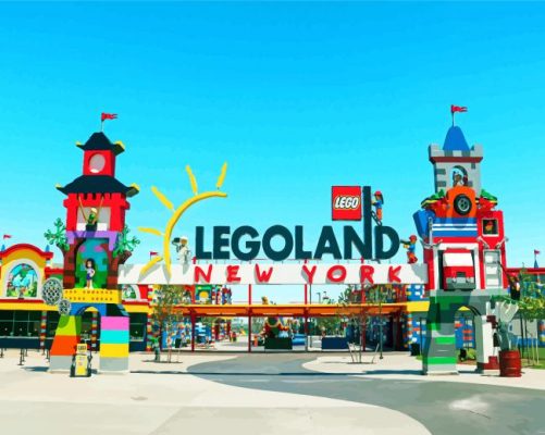 Legoland New York Paint By Numbers