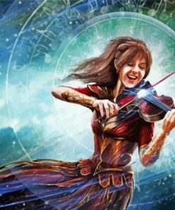 Lindsey Stirling Paint By Numbers