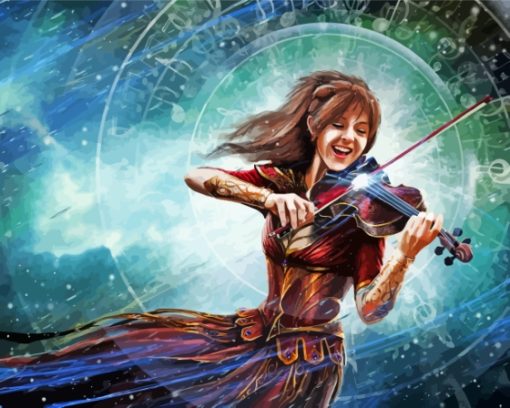 Lindsey Stirling Paint By Numbers