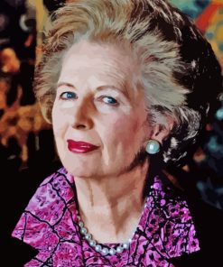 Margaret Thatcher Paint By Numbers