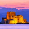 Nafplion Bourtzi Castle Paint By Numbers