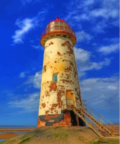 Old Talacre Lighthouse Paint By Numbers