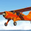 Orange Breaver Aircraft Paint By Numbers