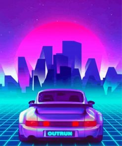 Outrun Paint By Numbers