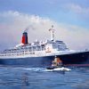 QE2 Liner Ship Paint By Numbers