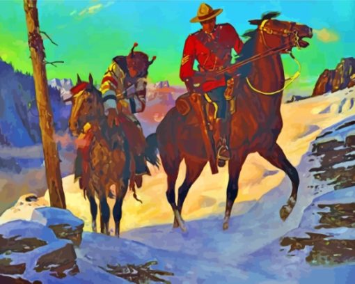 RCMP Art Paint By Numbers