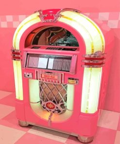 Retro Jukebox Paint By Numbers