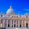 Rome Landmark St Peters Basilica Paint By Numbers