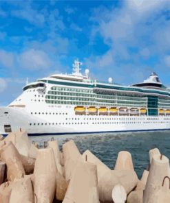 Royal Caribbean Cruise Ship Paint By Numbers