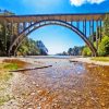 Russian Gulch State Park Bridge Paint By Numbers