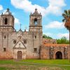 San Antonio Old Spanish Mission Paint By Numbers