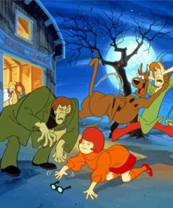 Scooby Doo And The Ghoul School Paint By Numbers