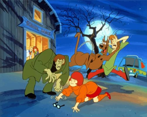 Scooby Doo And The Ghoul School Paint By Numbers