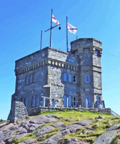 Signal Hill Saint John Of Newfoundland Paint By Numbers