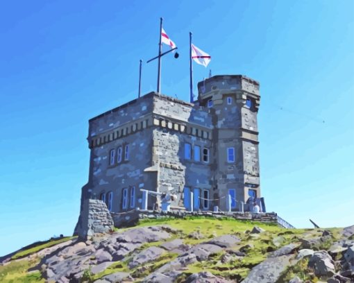 Signal Hill Saint John Of Newfoundland Paint By Numbers