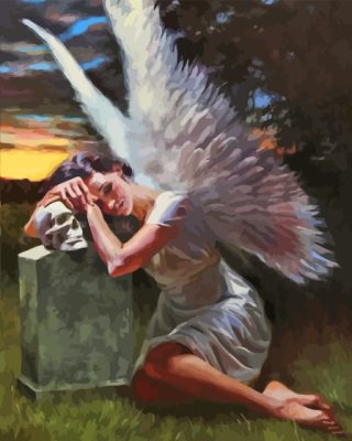 Sleeping Angel Paint By Numbers