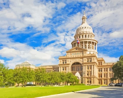 Texas Capital Paint By Numbers