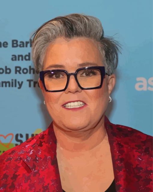 The Comedian Rosie Odonnell Paint By Numbers