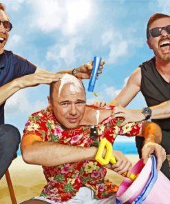 The Comedy Serie Idiot Abroad Paint By Numbers