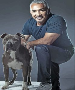 The Dog Trainer Cesar Millan Paint By Numbers