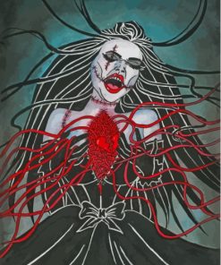 The Gothic Broken Doll Paint By Numbers