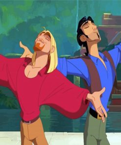 The Road To El Dorado Tulio And Miguel Paint By Numbers