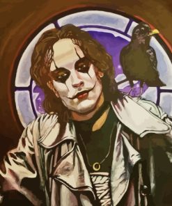 The Crow Brandon Lee Paint By Numbers