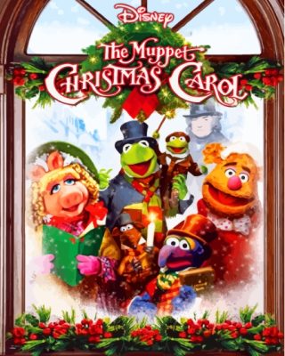 The Muppet Christmas Card Disney Movie Paint By Numbers