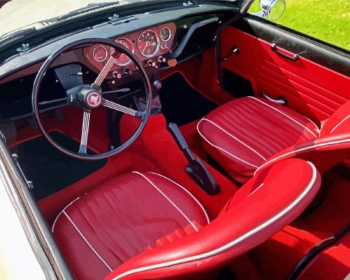 Triumph Spitfire Mk3 Inside Paint By Numbers