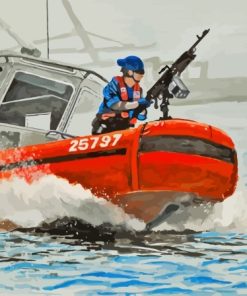 United States Coast Guard Paint By Numbers