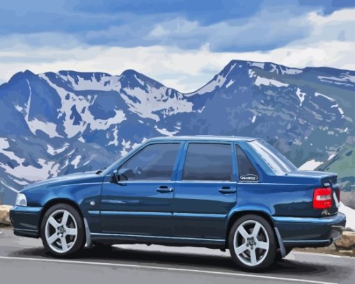 Volvo 850 On Road Paint By Numbers