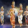 Wat Cambodia Dancer Paint By Numbers