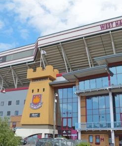 West Ham United Boleyn Ground Stadium Paint By Numbers