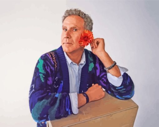 Will Ferrell Paint By Numbers