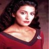 Young Marina Sirtis Paint By Numbers