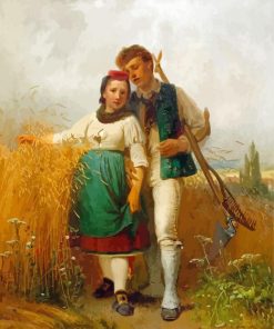 Young Raming Couple Paint By Numbers