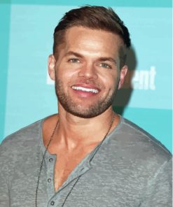 Actor Wes Chatham Paint By Numbers