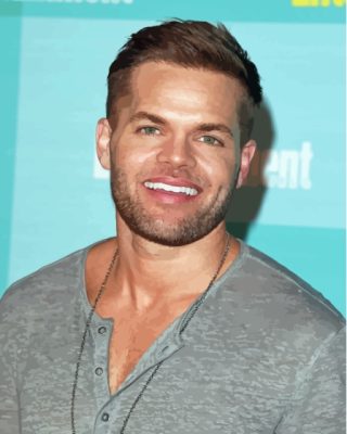 Actor Wes Chatham Paint By Numbers