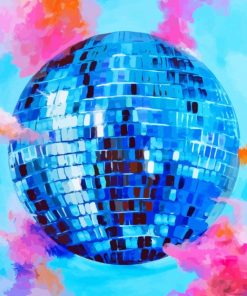 Aesthetic Disco Ball Paint By Numbers