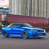 Aesthetic Nissan Gtr R34 Paint By Numbers