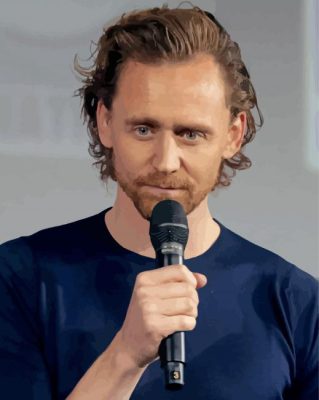 Aesthetic Tom Hiddleston Paint By Numbers