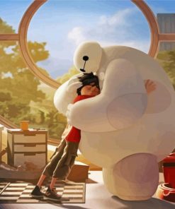 Aesthetic Baymax Paint By Numbers