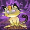 Aesthetic Meowth Paint By Numbers