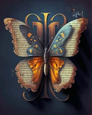 Butterfly Book Paint By Numbers