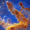 Columns Of Interstellar Pillars Of Creation Paint By Numbers