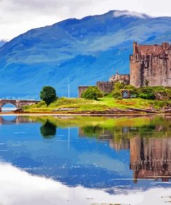 Cool Eilean Donan Paint By Numbers