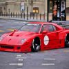 Cool Ferrari F40 Paint By Numbers